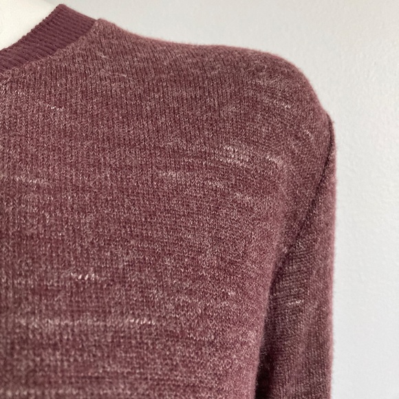 Wilfred Wine Coloured Light Long Sleeved Tee - Picture 5 of 8